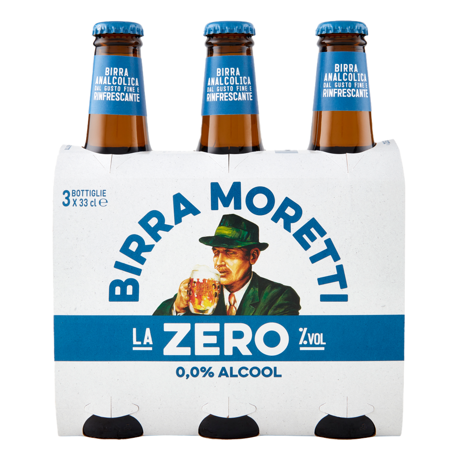 Birra Moretti Zero 3x33cl
