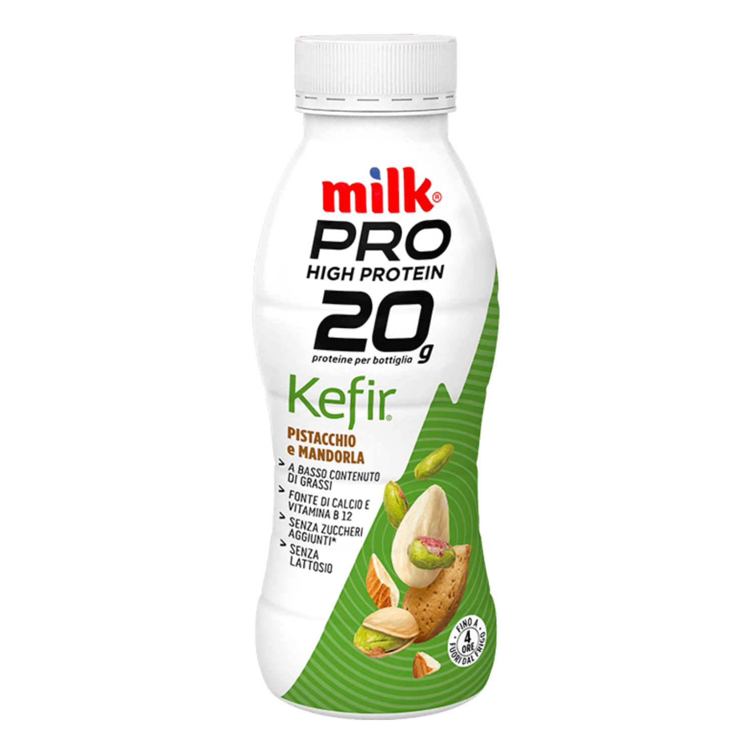 Milk Pro protein Kefir pistacchio/mandorla 310g Latteria Nom
