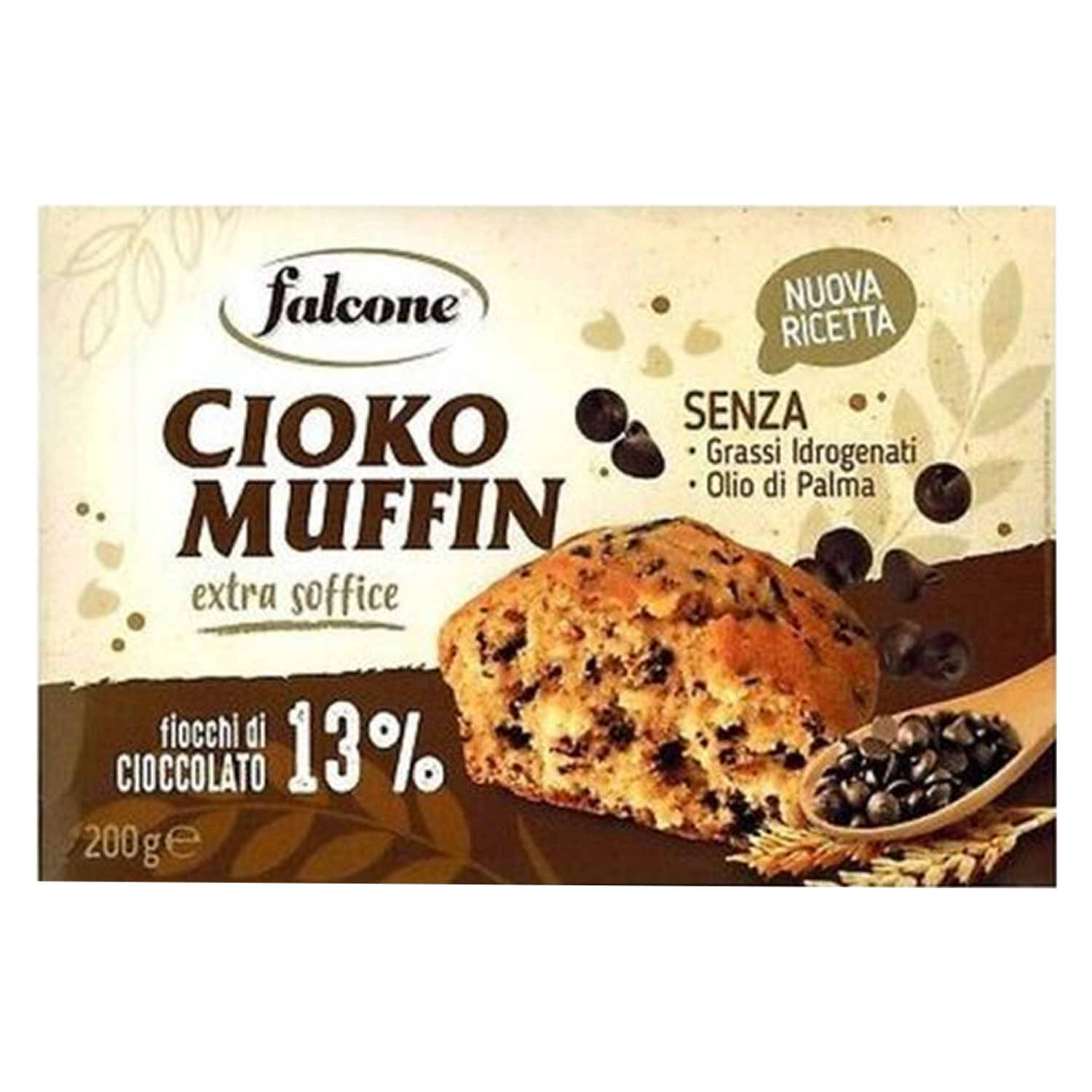 Muffin Cioko extra soffice 200g Falcone