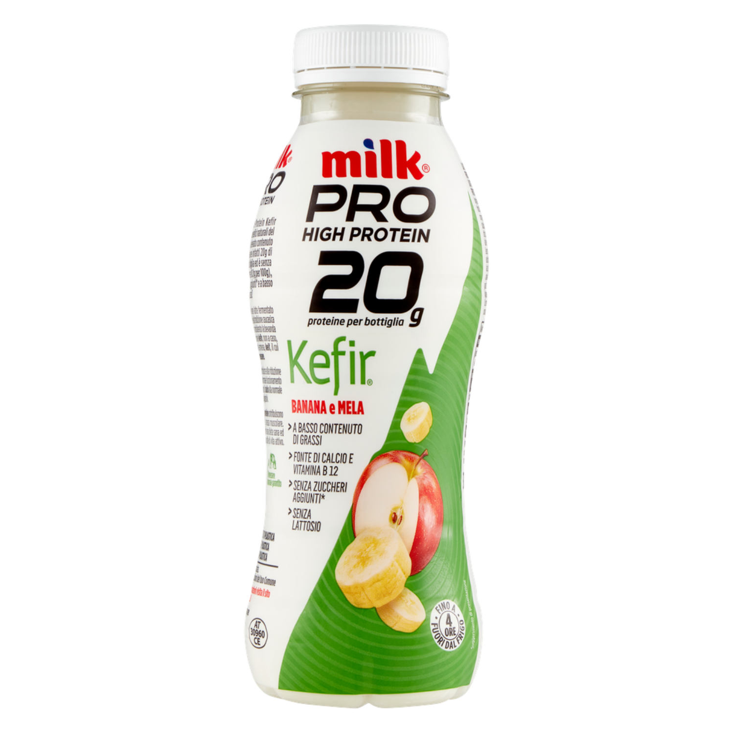 Milk Pro protein Kefir banana/mela 310g Latteria Nom